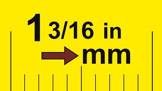 How to Convert 1 Inches to Millimeters