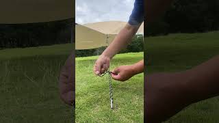 Absolutely the BEST Knot for Camping! #knottying