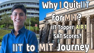 Phenomenal IIT to MIT Journey | IIT Topper AIR 1 | Chitraang Murdia