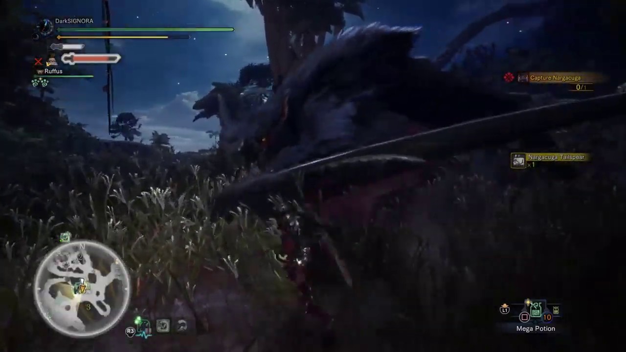 MHW Iceborne - Nargacuga Large Gold Crown (Measuring Gold Crown)