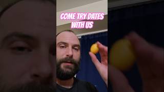 Celebrity Taste testing some fresh Dates 😋 #dates #freshfruits #tasting #foodreview #fruitideas #fruitlove Profile