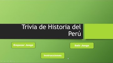 😱 Creando Un JUEGO en POWERPOINT 💯 Trivia del Perú
