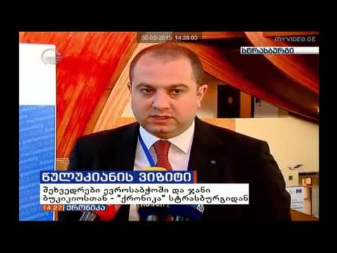 ირაკლი ჩიქოვანის კომენატარი წულუკიანის ვიზიტზე