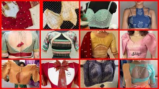Beautiful Trending Blouse Designs | Blouse Sleeves &amp; Neck pattern | Saree Lovers must Watch video |