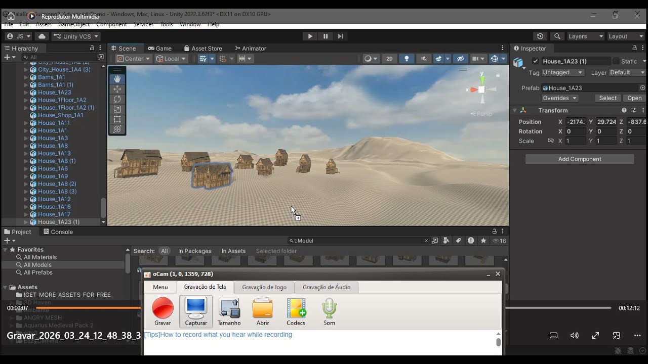 Criando mundo na Unity - YouTube