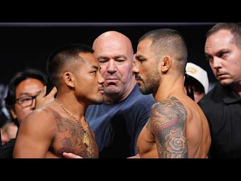 Weigh-in Face-offs | Crypto.com UFC 331: Van vs. Pantoja 2