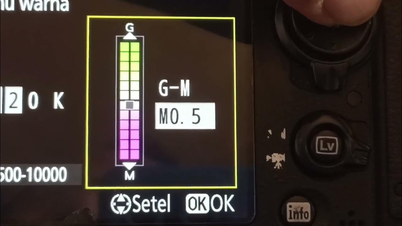 TUTORIAL setting nikon d7200 hasilkan gambar lebih tajam dan soft YouTube