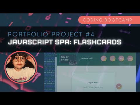 Project #4 JavaScript SPA Demo - Flashcard App
