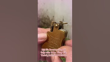 Ronson xưa thập niên 199x- bằng đồng, xài xăng đá
