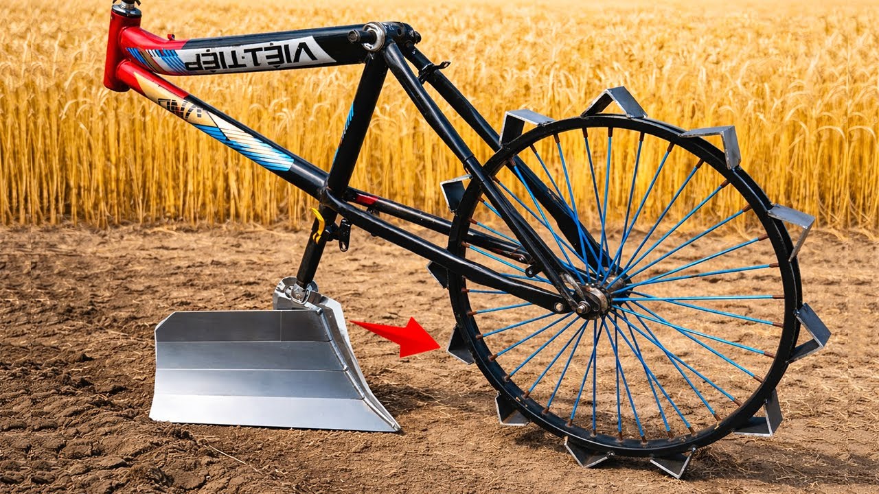 Сумасшедшая идея сварщика! Превращаем велосипеды в сельскохозяйственные орудия стоимостью в миллион