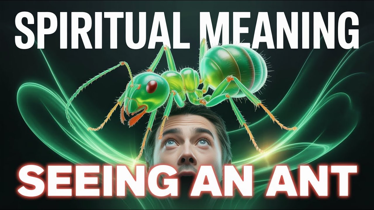 🐜"The Spiritual Meaning of Seeing an Ant – Signs, Symbols & Love Messages Explained!"
