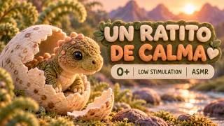 Pon este vídeo a tu bebé para un momento de calma 🦕🤍 | Baja Estimulación + ASMR 0+ screenshot 5