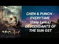 Gambar cover Chen & Punch - Everytime Easy Lyrics Descendants Of The Sun OST Part 2