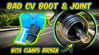 How To Replace A CV Boot | VW Golf/Jetta Mk5