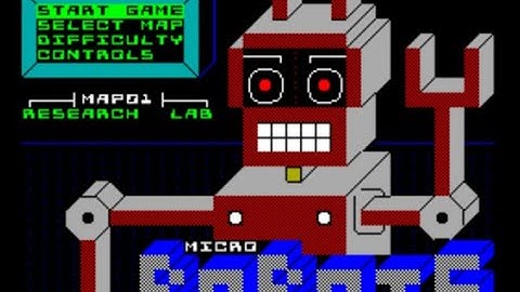 Attack of the Petscii Robots (micro edition) for the ZX Spectrum 48k