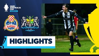 Adelaide Croatia Raiders v Cooks Hill United | Highlights | Hahn Australia Cup 2025 Round of 32