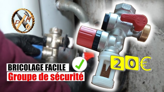 Groupe de Sécurité Droit SFR® 3/4” (20-27) Watts Industries Pas Cher