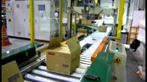Carton Sealing Machine Automatic Random Flap Folding.flv