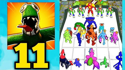 Monster Evolution Merge Blue All Levels Gameplay Part 11