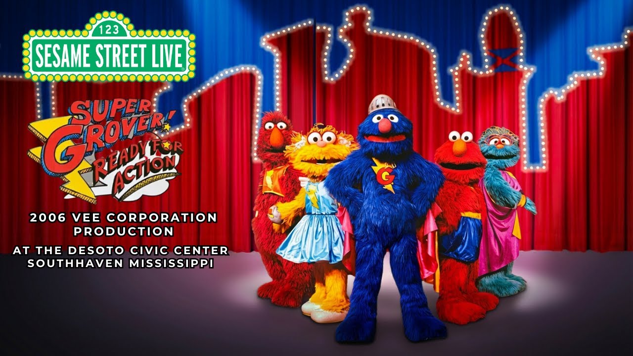 Sesame Street Live! Super Grover Ready For Action at the DeSoto Civic Center | 2006 Tour