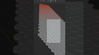Day #2  - Hexagon Wallpaper #Blender #shorts