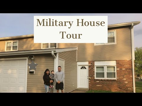 MILITARY HOUSE TOUR (empty) // Fort Campbell- First PCS move