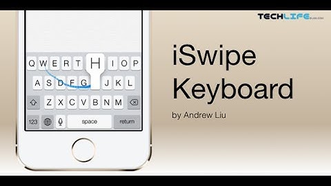 iSwipe keyboard IOS 7 Tweak