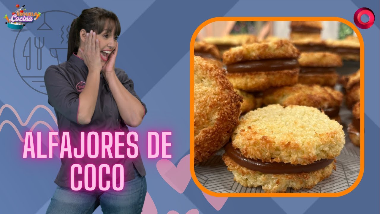 Alfajores de coco I #EscuelaDeCocina