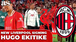 NEW SIGNING HUGO EKITIKE JOINS LIVERPOOL IN HONG KONG AHEAD OF AC MILAN FRIENDLY
