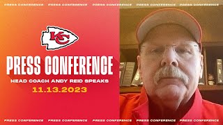 Head Coach Andy Reid Speaks to the Media | Press Conference 11/13