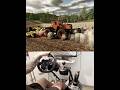 Mercedes MB Trac 1800 disc harrow Steering Wheel Thrustmaster Farmstick #dkgc #fs25 #farming #farm
