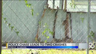 Guns thrown from car during police chase, 2 arrested, police searching for 3rd: Mobile Police