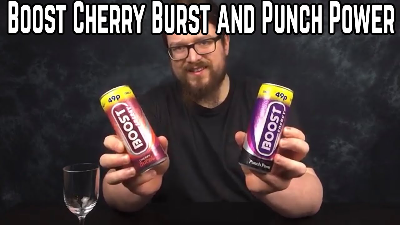 Boost Punch Power and Cherry Burst! Budget Energy Drink