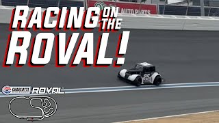 I Raced a Legend Car on the High Banks of the Charlotte Roval... and it didn't go as planned!