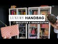 Designer Handbag Declutter and Organization (purging bags before I move)