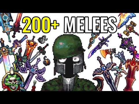 Ranking ALL 200 Calamity Melee Weapons from Worst to Best
