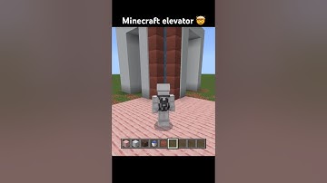 Minecraft elevator #minecraft #subscribe #minecraftbuilds #minecrafttutorial