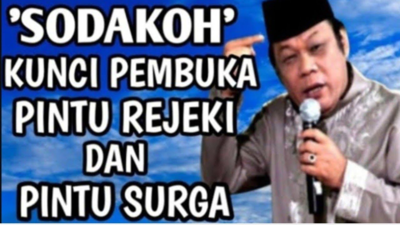 SODAQOH PEMBUKA PINTU REZEKI DAN PINTU SURGA || TAUSYIAH KH ZAINUDDIN MZ