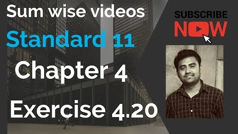 NCERT Physics class 11 chapter 4 EXERCISE 4.20 #physicsuniversewithjaiminshah