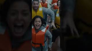 LIFERAFT PANIC People DIVE Into the Ocean to Escape Shark Attack! 😱🦈#shorts #sora screenshot 5