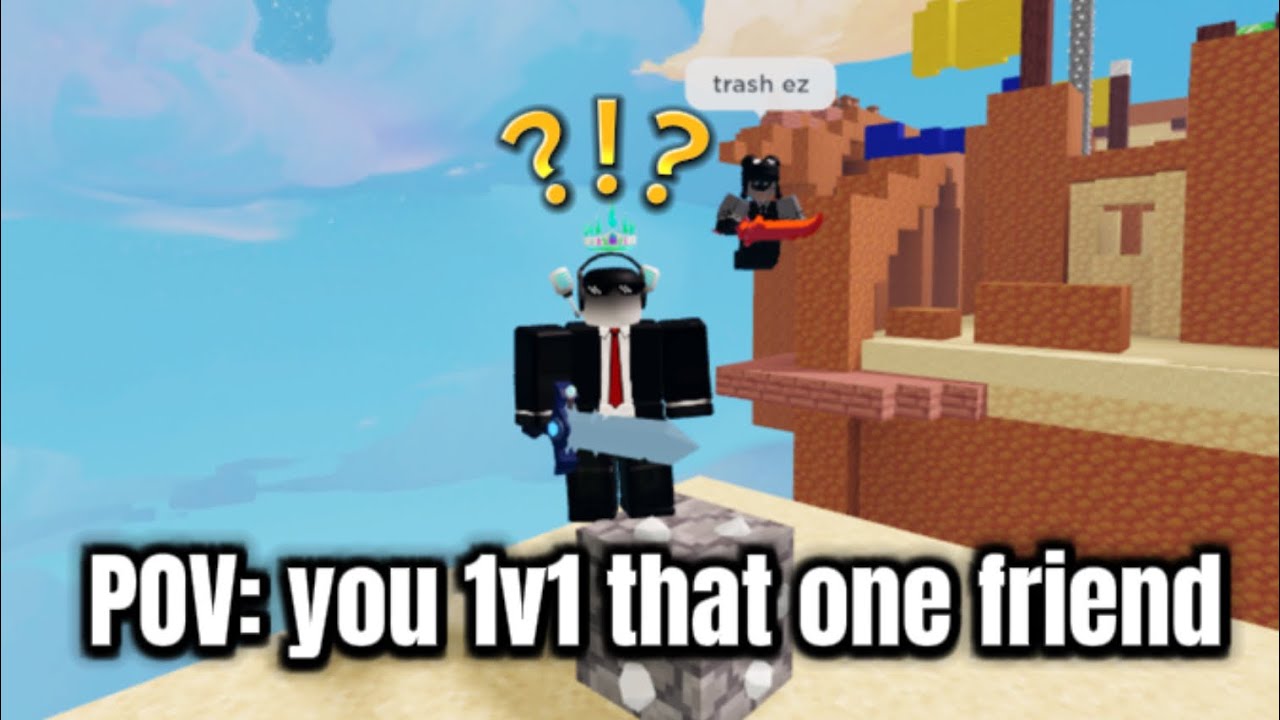 POV: You 1v1 That One Friend 😂 - YouTube