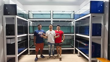 โอเคฟ้าใสสนามหลวง 2 - งานร่วมทีมใหม่ประพันธ์นำส่งและติดตั้งตู้ปลาโซนใหม่ จำนวน 12 ใบ Set 2