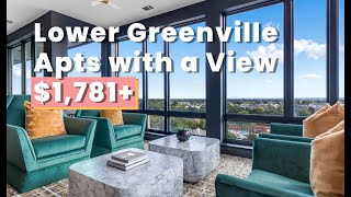 LOWER GREENVILLE Apartments with Skyline Views in DALLAS! Co-Working Space! Pool & Cabanas!