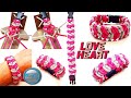 How to make Paracord Bracelet Love with Heart Macrame Bracelet World of Paracord Tutorial DIY