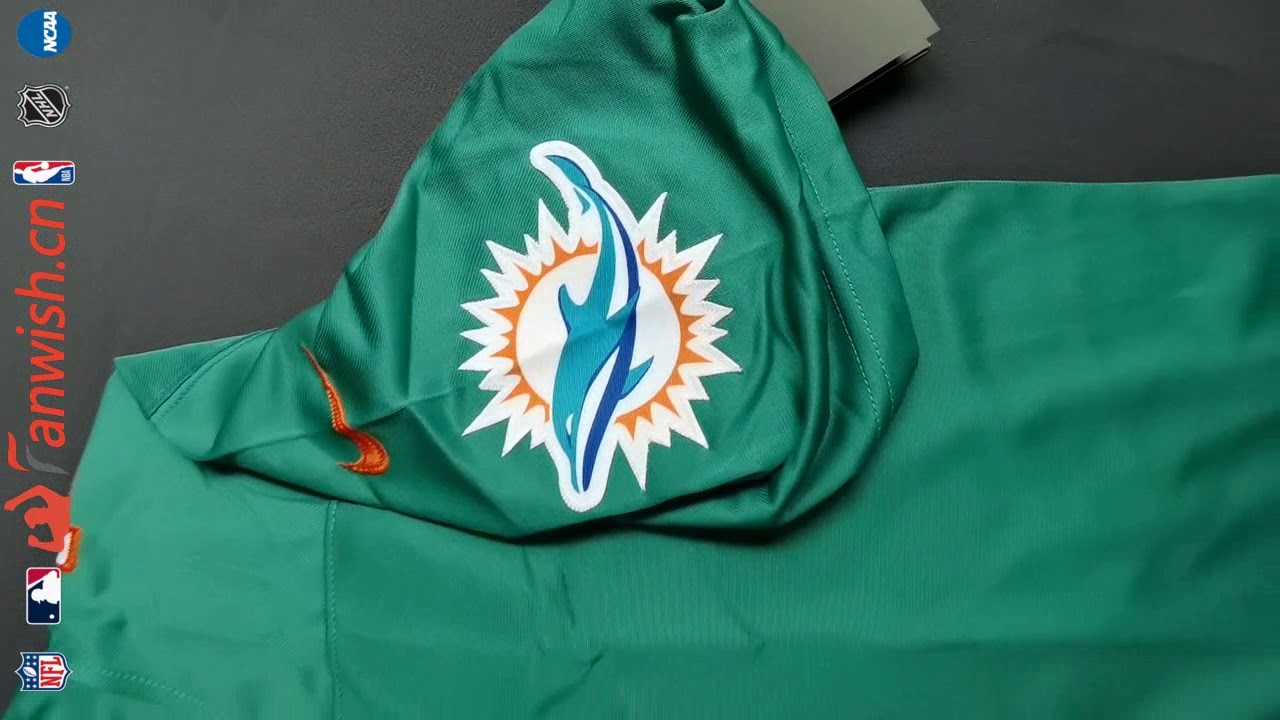 Dolphins jersey from fanwish cn - YouTube