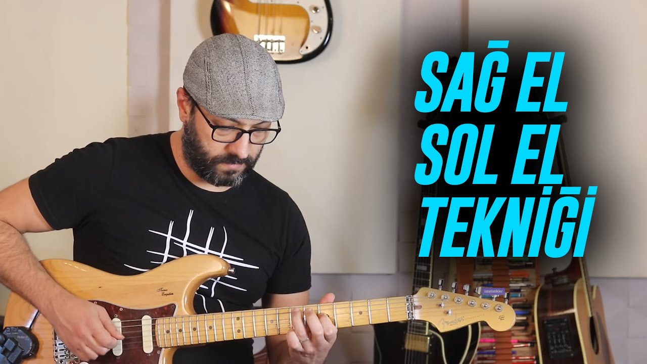 Parmak Egzersizleri -  Tutuş Şekli - Sağ El / Sol El Tekniği | Elektro Gitar Dersi S1B1