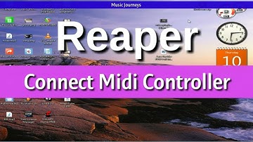 Connect Midi Controller In Reaper|Reaper Connect To Midi Keyboard Usb|Reaper Midi Controller Hindi