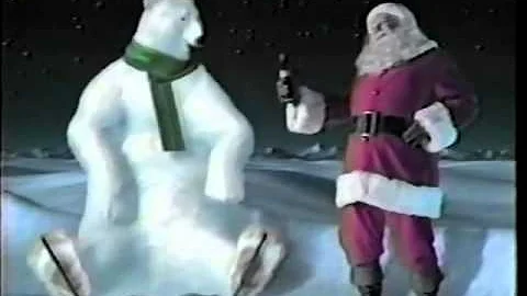 Coca-Cola Santa and Polar Bear