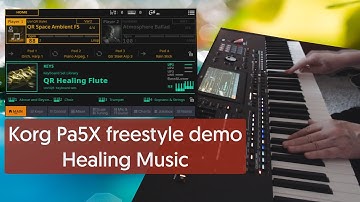 Korg Pa5X Freestyle demo: Healing music - flute