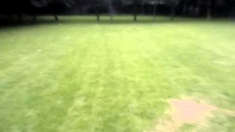 Quadcopter First Flight Video With Phone - Semi Succesful, Hard Landing
